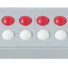 Abaco 20 - Modell A 10/10 Kugeln (rot/weiß), 4-7 Jahre