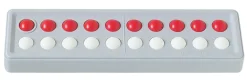 Abaco 20 - Modell A 10/10 Kugeln (rot/weiß), 4-7 Jahre