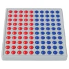 ABACO 100 - Modell B 5/5 Kugeln (rot/blau), 6-9 Jahre