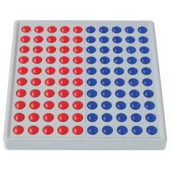 ABACO 100 - Modell B 5/5 Kugeln (rot/blau), 6-9 Jahre