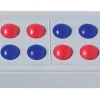 Abaco 20-Modell B 5/5 Kugeln versetzt (rot/blau), 4-7 Jahre
