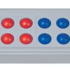 Abaco 20 - Modell C 5/5 Kugeln parallel (rot/blau), 4-7 Jahre