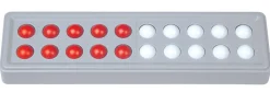 Abaco 20- Modell C 5/5 Kugeln parallel (rot/weiß), 4-7 Jahre