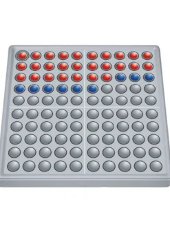 ABACO 100 tricolor rot/blau/grau, 6-9 Jahre