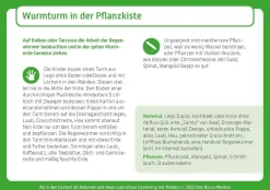 Ab in den Garten!, Bildkarten mit Anregungen, 4-10 Jahre