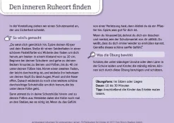 Achtsamkeitsübungen für entspanntes Lernen. 30 Bildkarten für Kinder, 6-12 Jahre