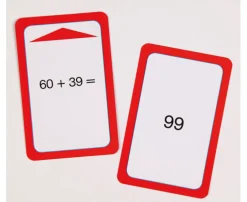 Addition-Spielkarten bis 100 ohne Zehnerübergang