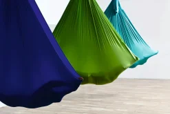 AerialX Yoga-Hängetuch, Farbe: Lemon, mit 2 Deckenankern