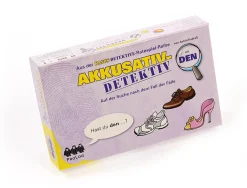 Akkusativ-Detektiv mit DEN, Grammatikspiel, ab 5 Jahre