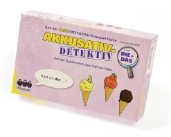 Akkusativ-Detektiv mit DIE + DAS, Grammatikspiel, ab 5 Jahre