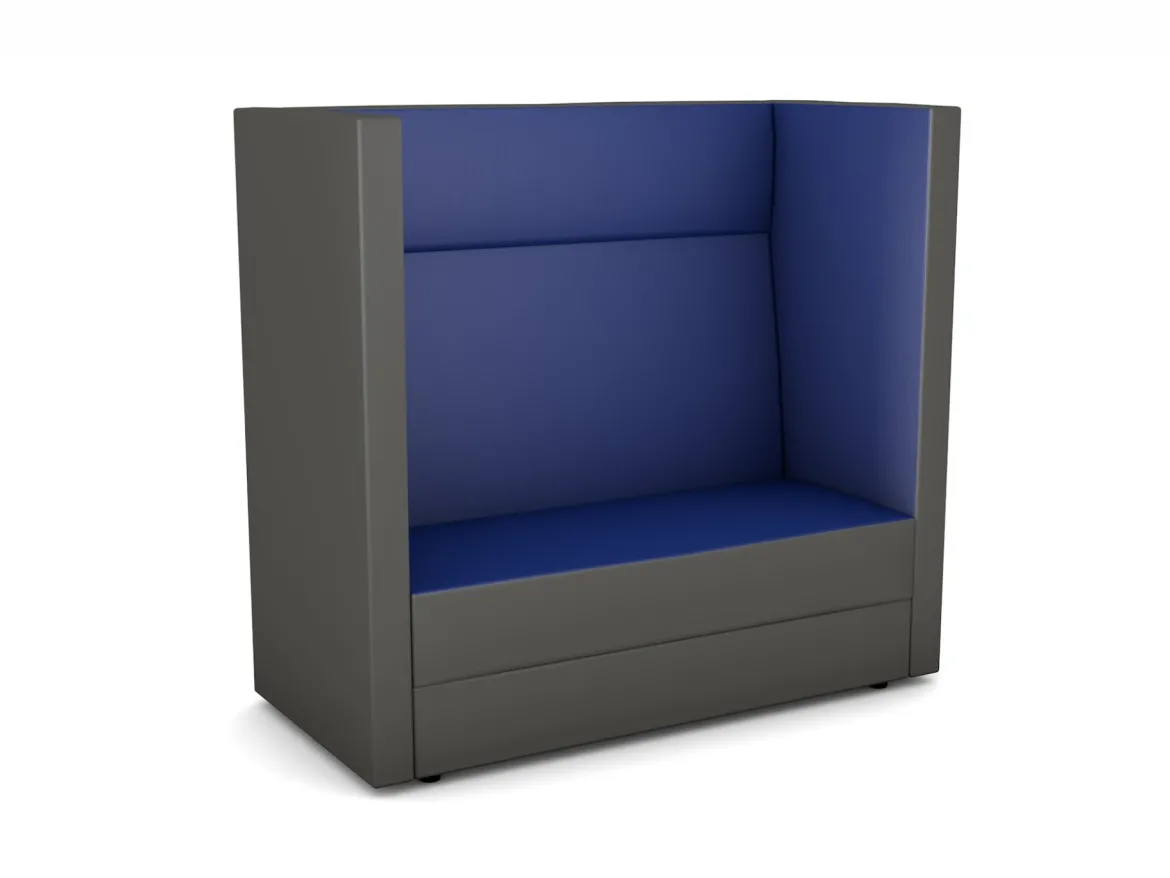 Akustik Hochlehner Silvertex Standard, Schallschutzsofa, Farbe Delft SB1-3067