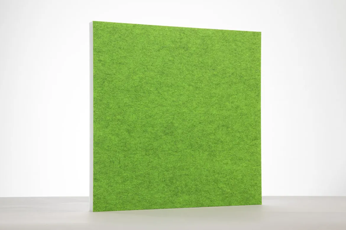 Akustikpaneele für Wand & Decke, Quadrat Grün, 62x62 cm, soni COLOR RD