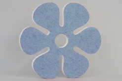 Akustik-Wandabsorber, Blume Blau, dekorativ, soni ELEMENT
