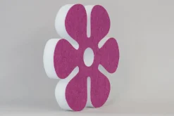 Akustik-Wandabsorber, Blume Pink, dekorativ, soni ELEMENT klein
