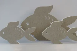 Akustik-Wandabsorber, Fisch Beige, dekorativ, soni ELEMENT