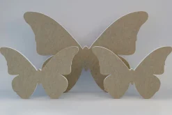 Akustik-Wandabsorber, Schmetterling Beige, dekorativ, soni ELEMENT