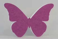 Akustik-Wandabsorber, Schmetterling Pink, dekorativ, soni ELEMENT