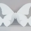 Akustik-Wandabsorber, Schmetterling Weiß, dekorativ, soni ELEMENT