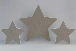 Akustik-Wandabsorber, Stern Beige, dekorativ, soni ELEMENT