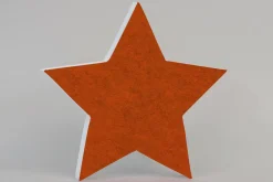 Akustik-Wandabsorber, Stern Orange, dekorativ, soni ELEMENT