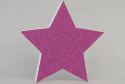 Akustik-Wandabsorber, Stern Pink, dekorativ, soni ELEMENT