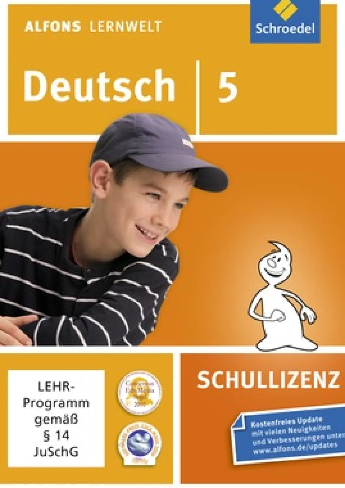 Alfons Lernwelt Deutsch 5 Schullizenz, DVD-ROM