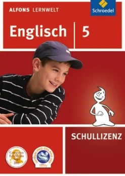 Alfons Lernwelt Englisch 5 Schullizenz, DVD-ROM
