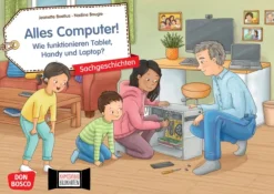 Alles Computer! Wie funktionieren Tablet, Handy und Laptop? Kamishibai Bildkartenset