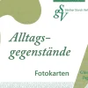 Alltagsgegenstände Fotokarten