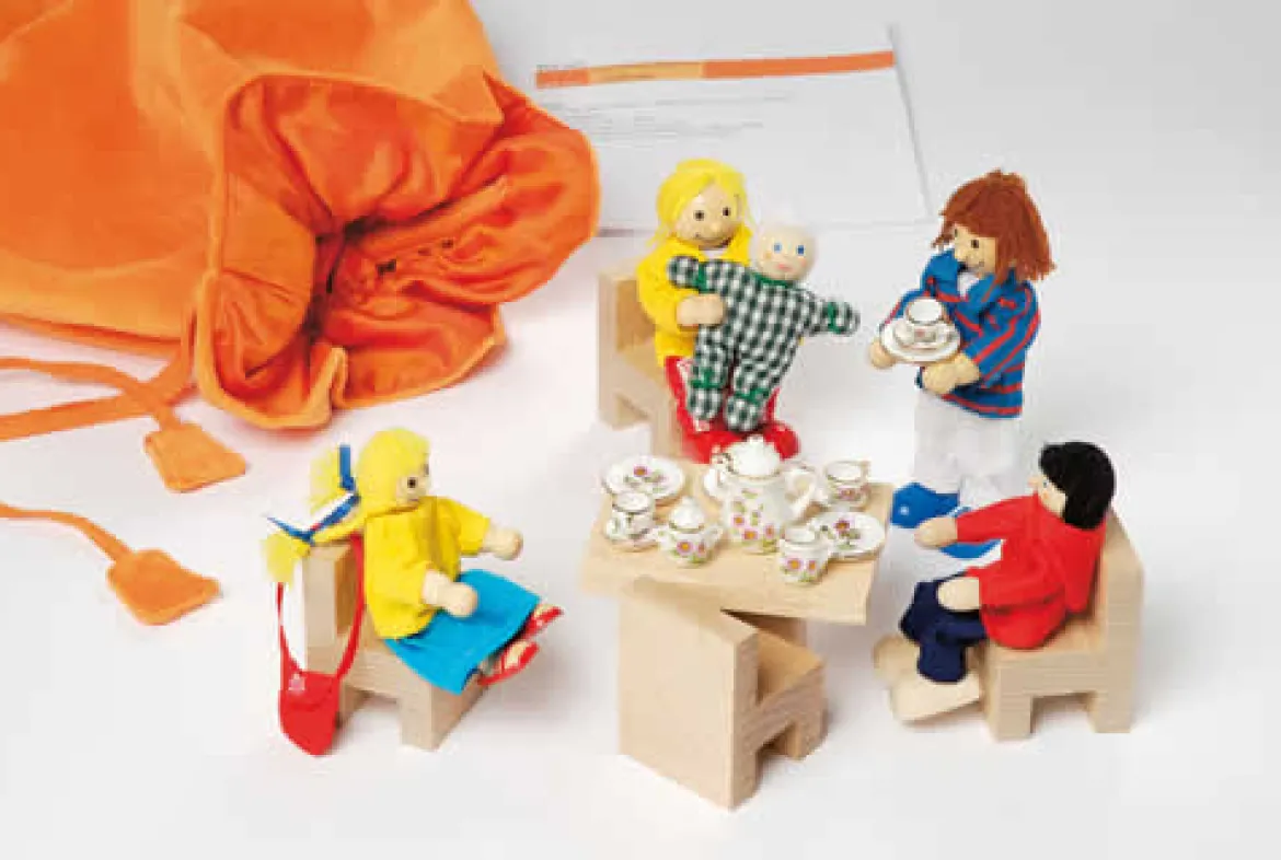 Am Esstisch, Geschichtensäckchen, 1-4 Jahre