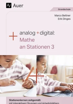 Analog + digital: Mathe an Stationen 3, Buch, 3. Klasse