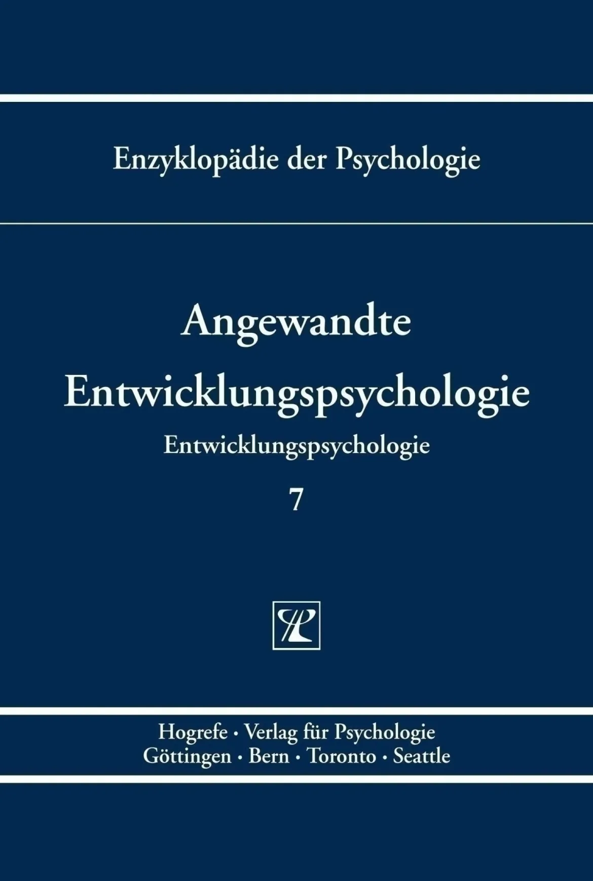 Angewandte Entwicklungspsychologie, Buch