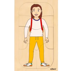Ankleidepuzzle - Jungen