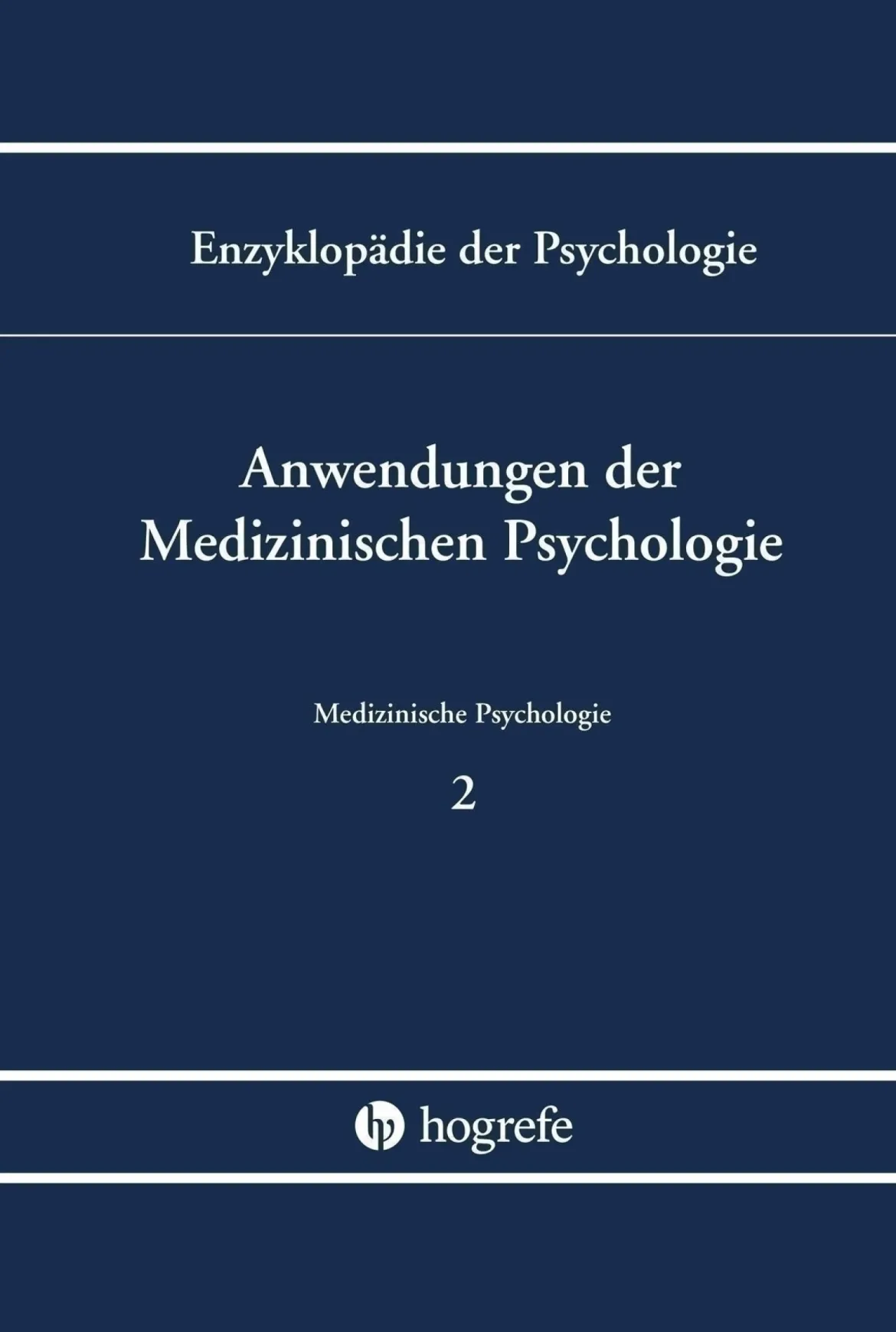 Anwendungen der Medizinischen Psychologie, Buch