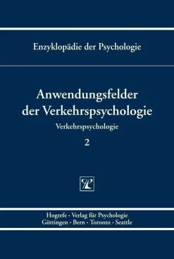 Anwendungsfelder der Verkehrspsychologie, Buch