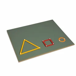 Arbeitsbrett für den Geometriekasten, ab 9 Jahre