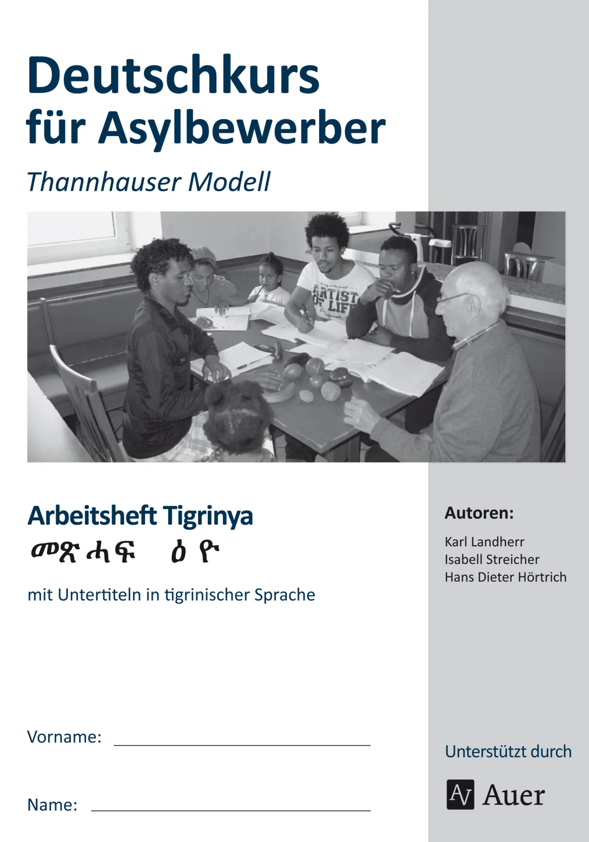 Arbeitsheft Tigrinya - Deutschkurs Asylbewerber
