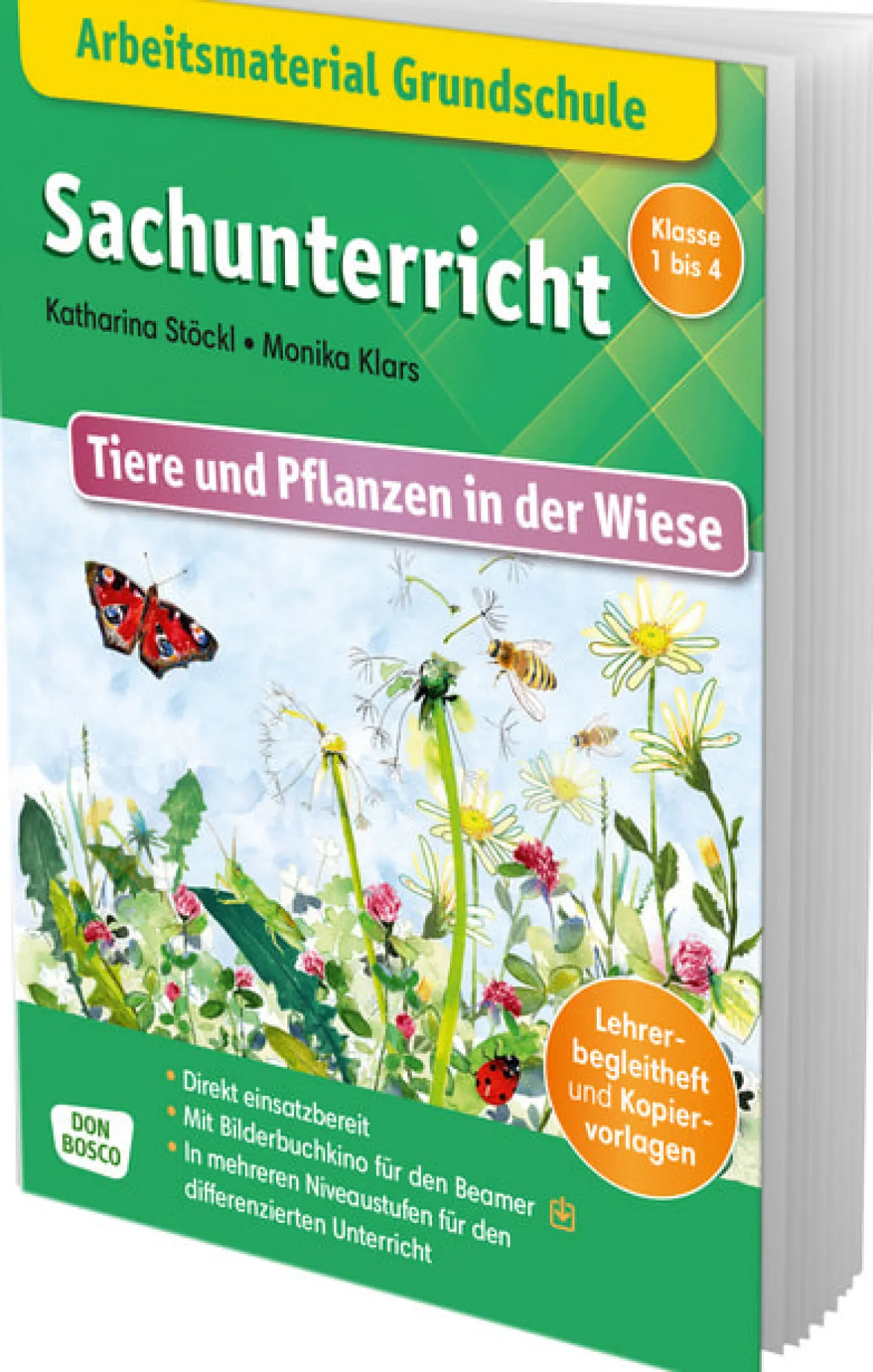 Arbeitsmaterial Sachunterricht Wiese, Heft, 6 bis 10 Jahre