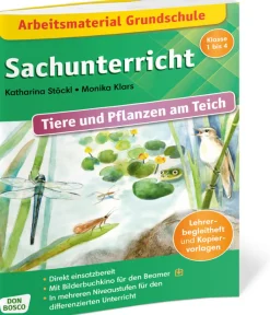 Arbeitsmaterial Tiere und Pflanzen am Teich, Heft, 6 bis 10 Jahre