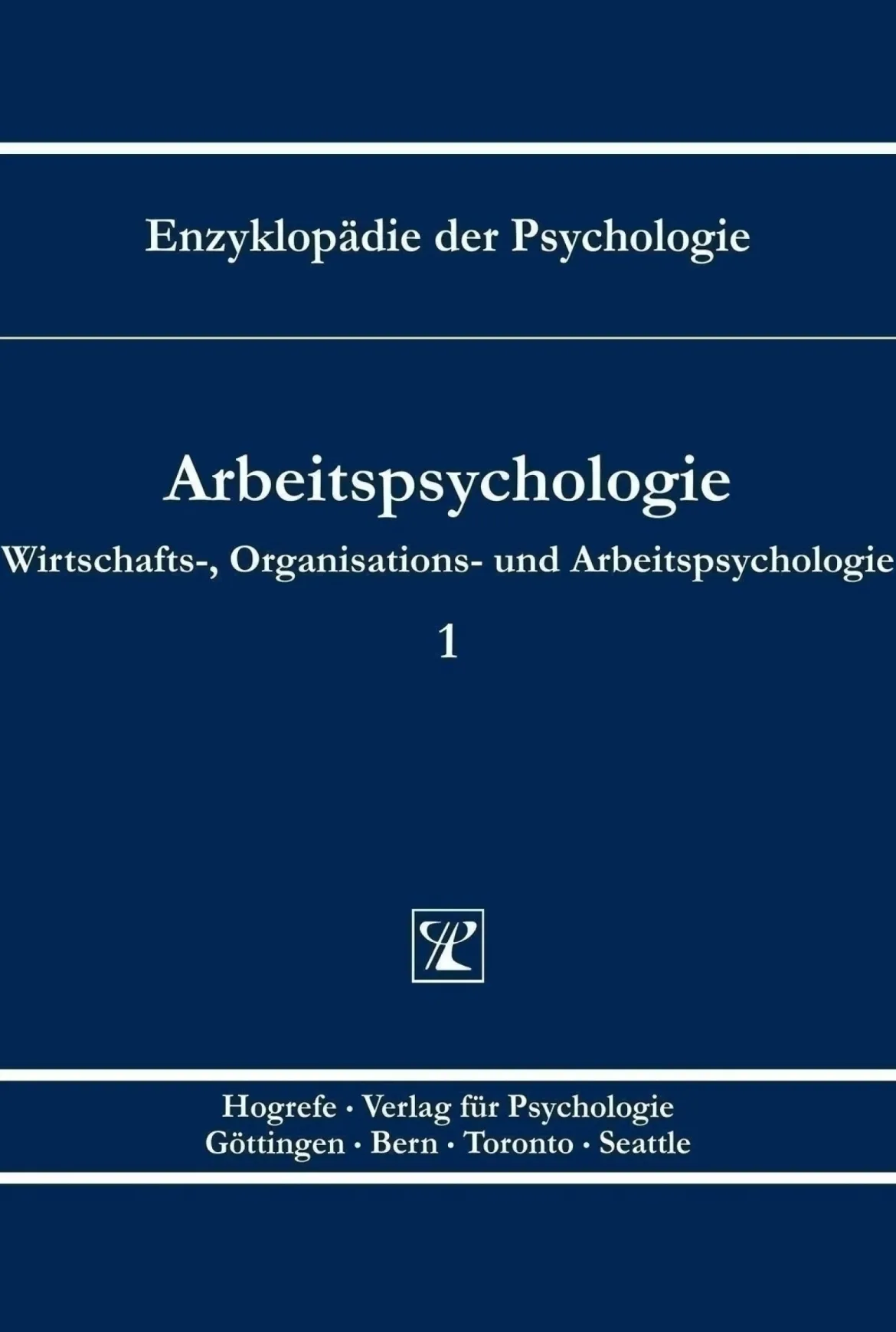 Arbeitspsychologie, Buch