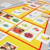 Arbeitsteppich Ernährungspyramide inkl. Zubehör