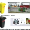 Arbeitsteppich Mülltrennungsset inkl. Zubehör