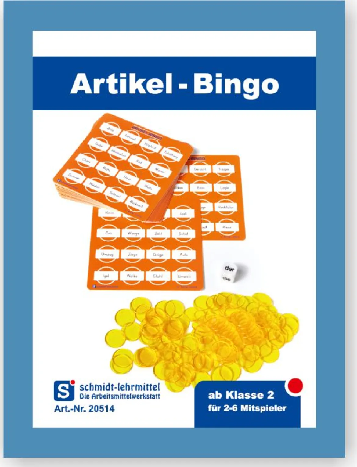 Artikel Bingo, ab Klasse 2