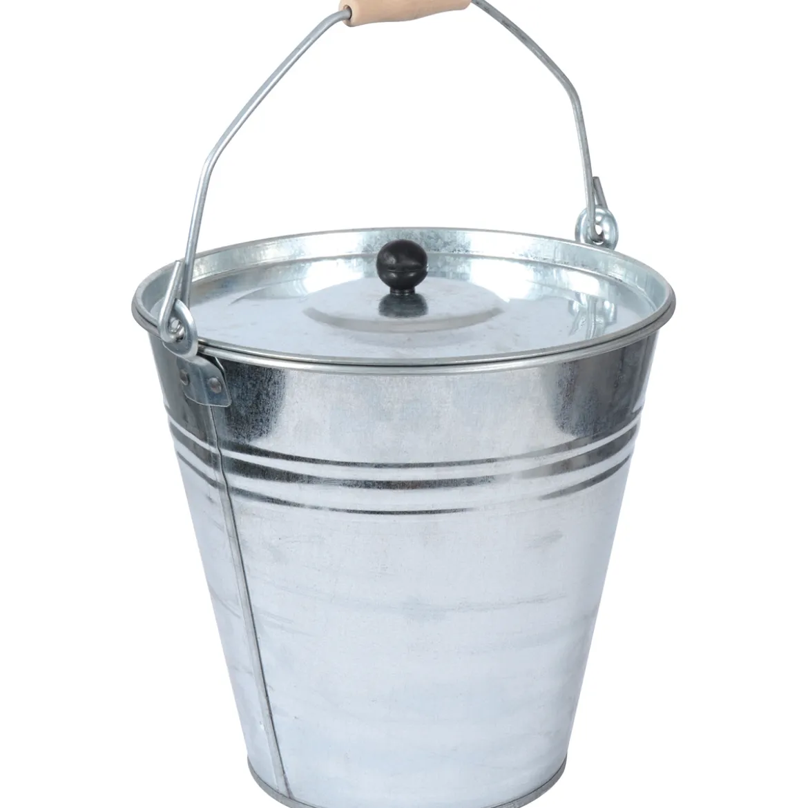 Asche und Reinigungseimer Set, 15 L Eimer, 10 L Eimer, Einsatz Ø29 cm