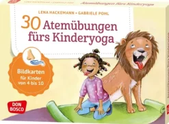 30 Atemübungen fürs Kinderyoga, Bildkarten für Kinder von 4 bis 10