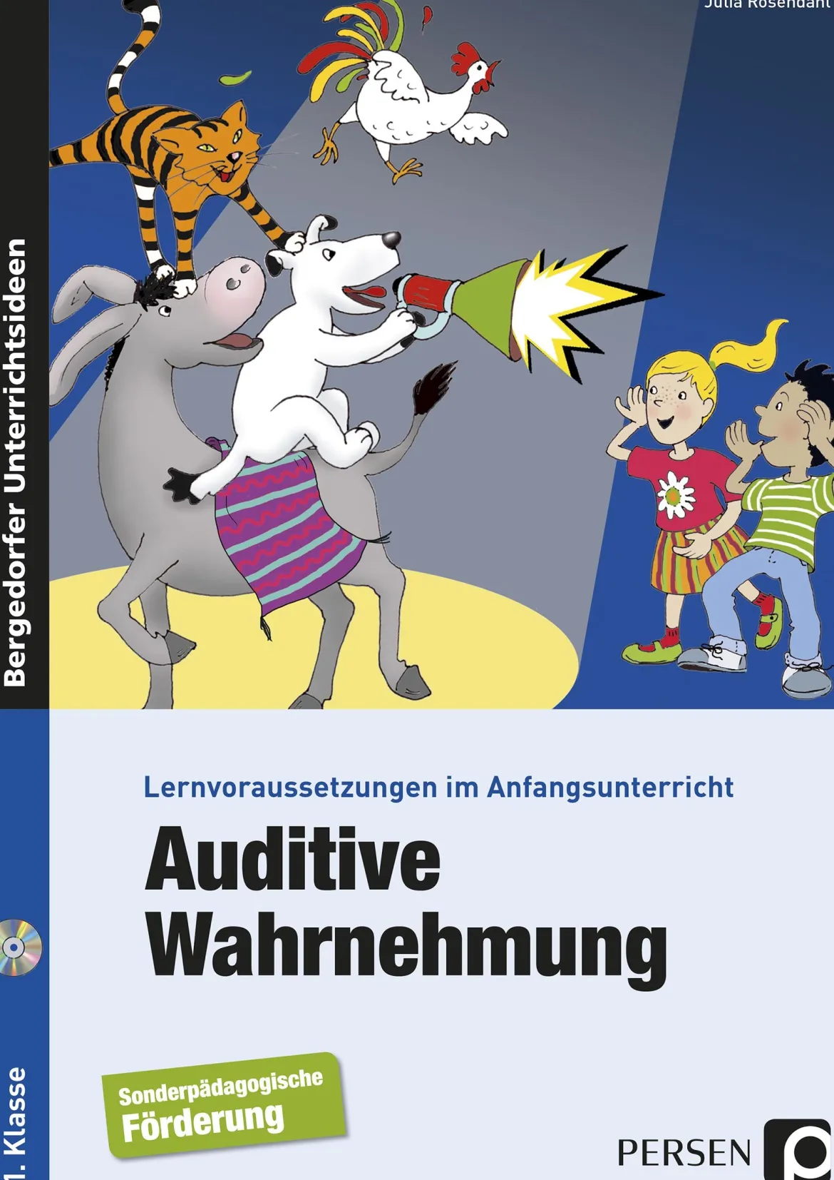 Auditive Wahrnehmung, Buch inkl. CD, Vorschule/1. Klasse