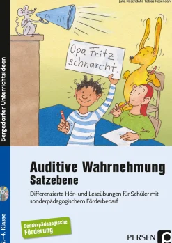 Auditive Wahrnehmung - Satzebene, Buch, 2. bis 4. Klasse
