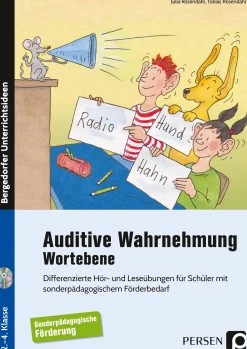 Auditive Wahrnehmung - Wortebene, Buch inkl. Audio-CDs, 2. bis 4. Klasse