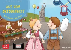 Auf dem Oktoberfest mit Emma und Paul. Kamishibai Bildkartenset, 1-6 Jahre