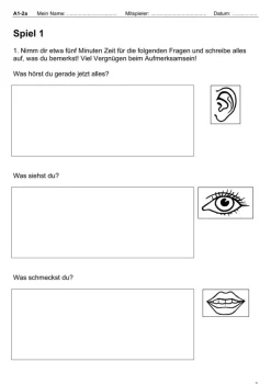 Aufmerksamkeitstraining - Praxisbuch, 4-12 Jahre